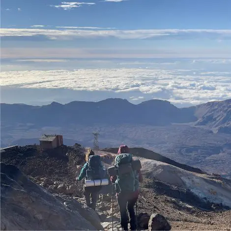senderismo en Teide