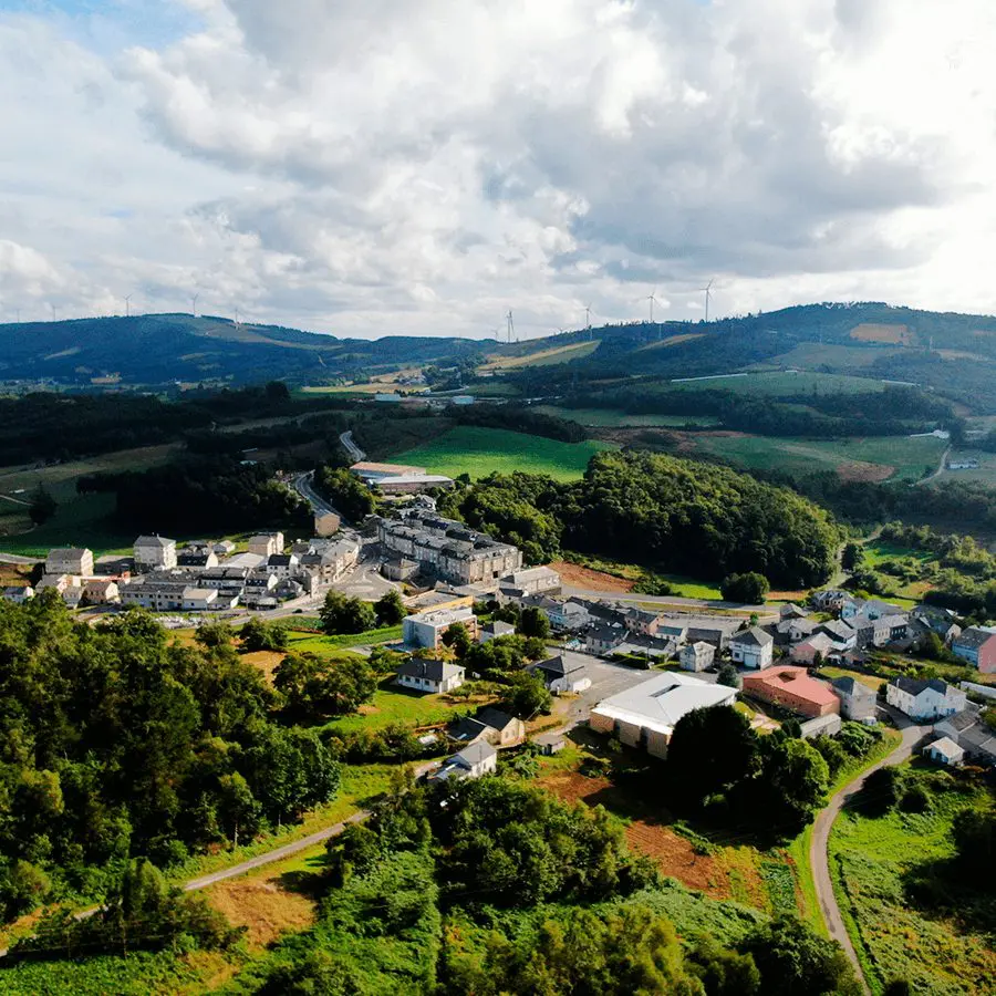 vistas en Camino de Santiago Primitivo